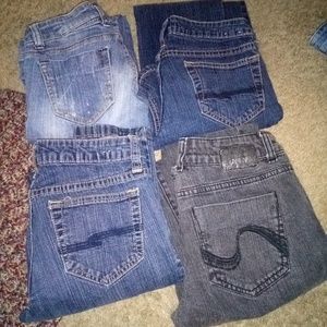 Size 3 skinny jeans bundle